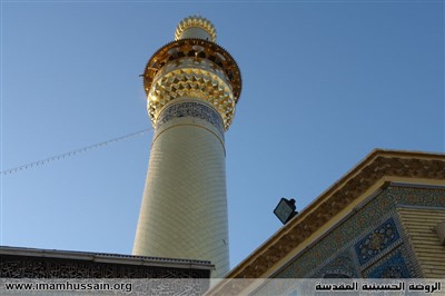 نمای بیرونی از حرم امام حسین (ع)